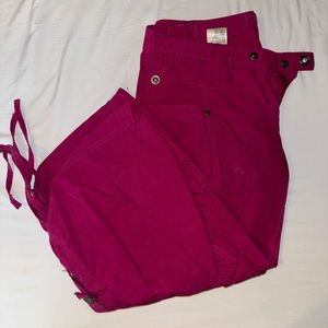DIESEL Pink Low-Rise Knee Length Baggy Jeans - Size 27